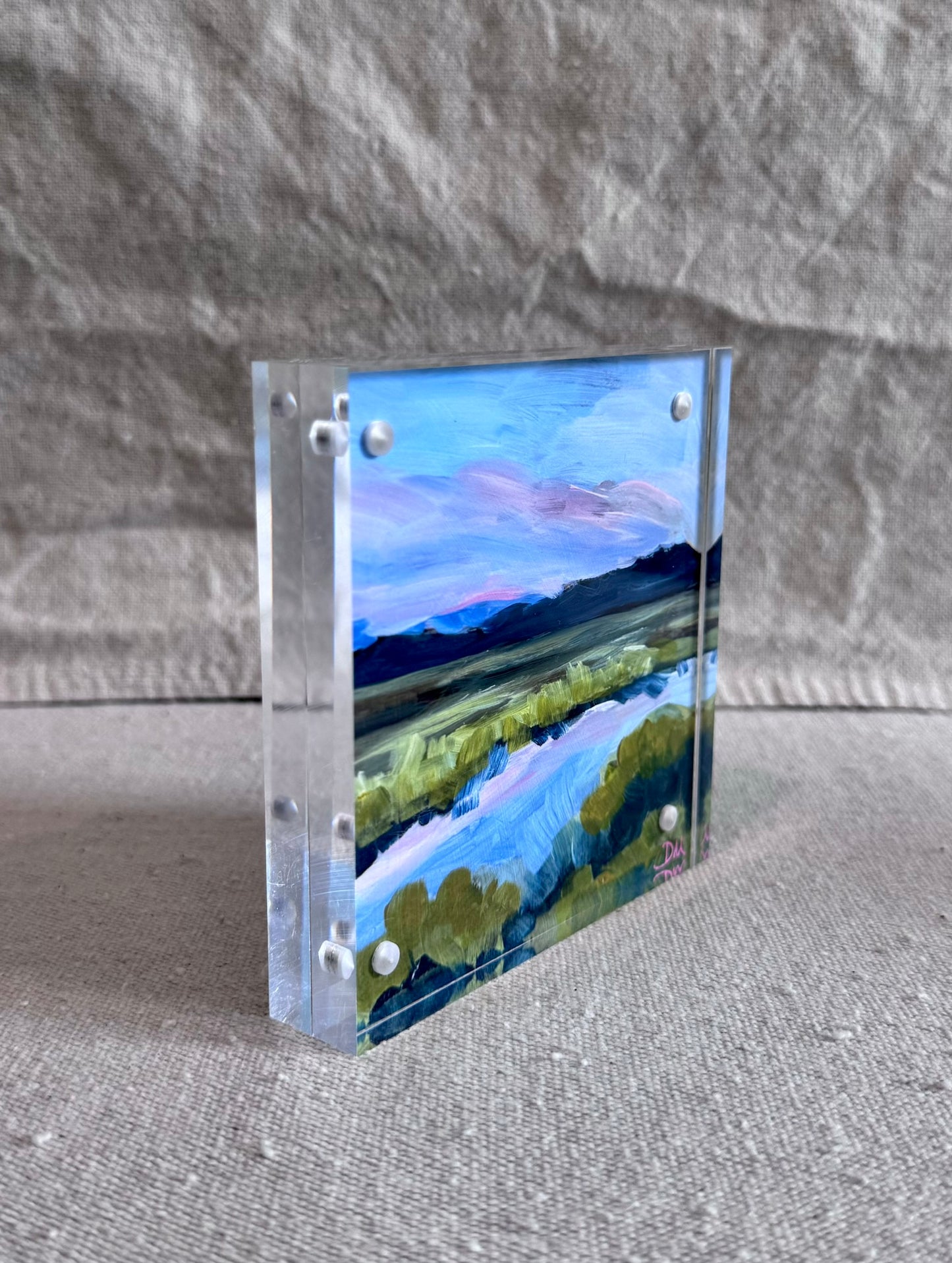 "Sweet Marsh" framed print