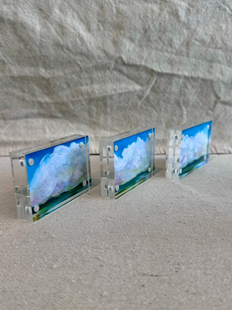 "Rejoice" triptych framed print