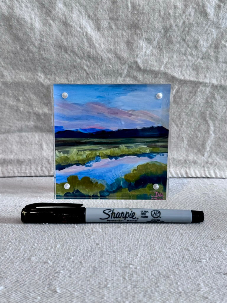 "Sweet Marsh" framed print